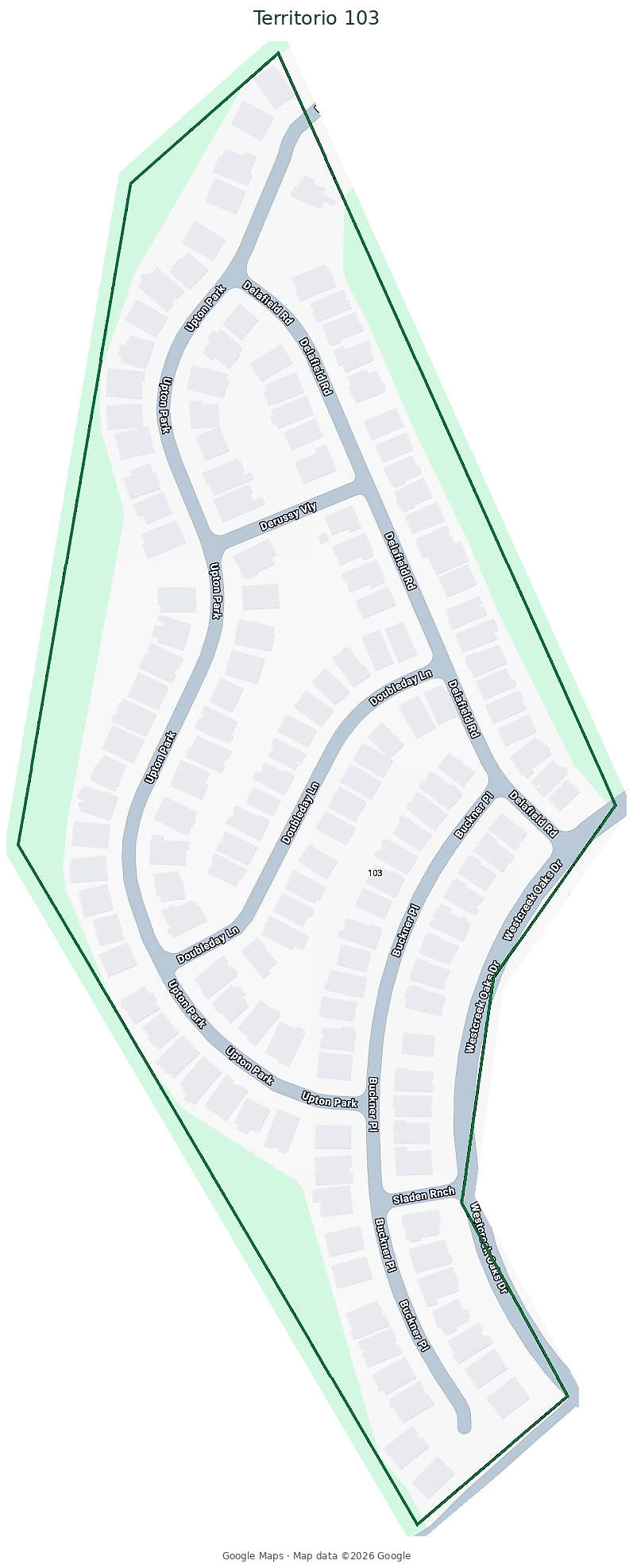 Mapa del Territorio 103