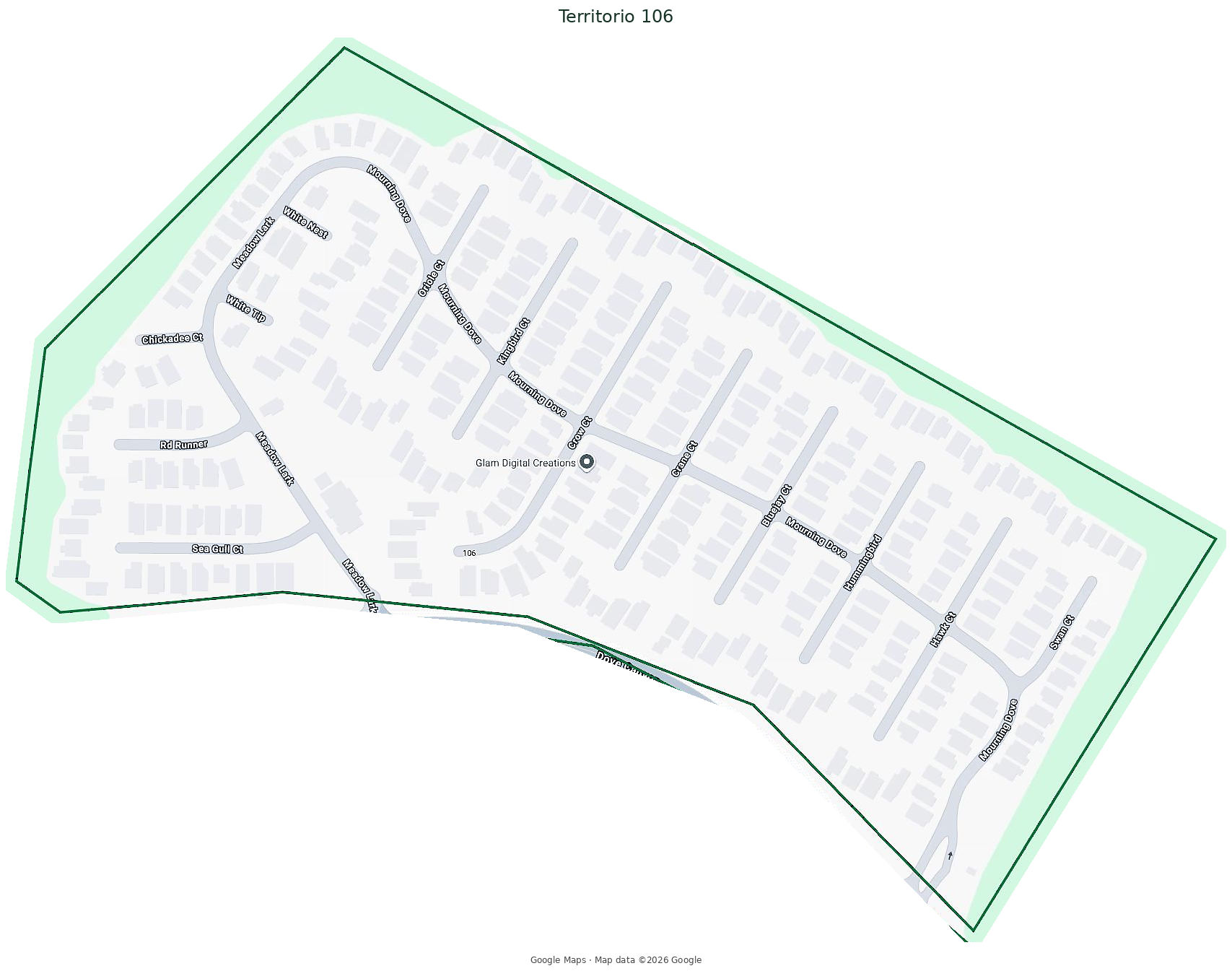 Mapa del Territorio 106