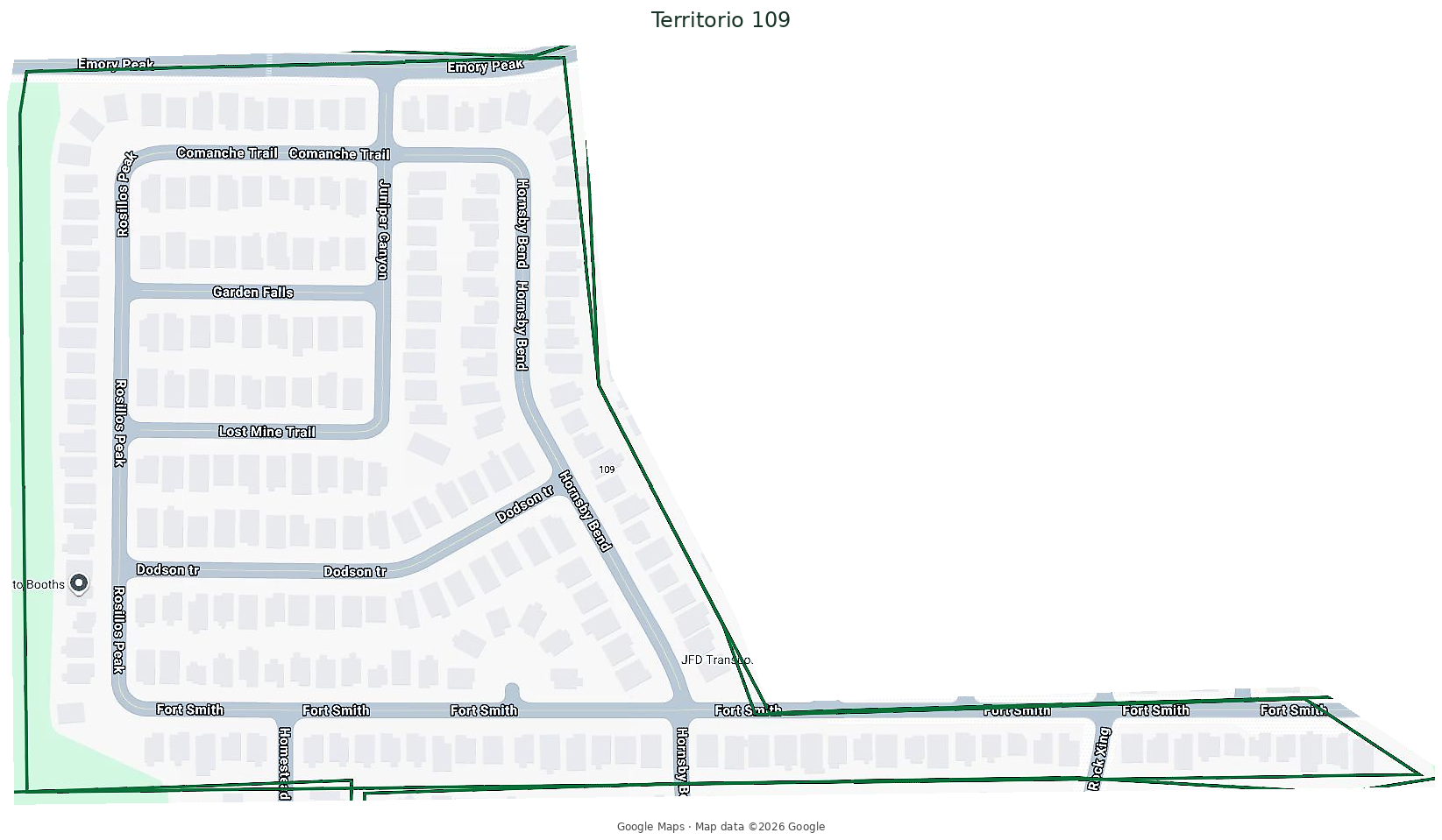 Mapa del Territorio 109