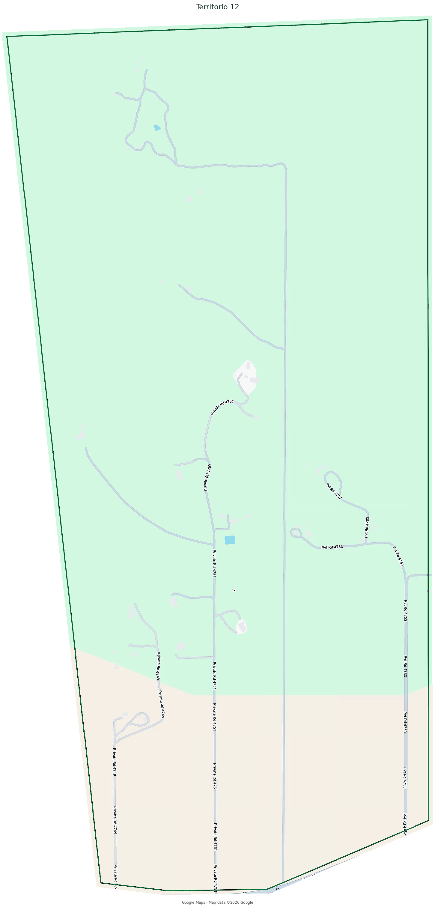 Mapa del Territorio 12