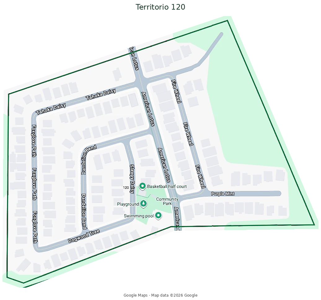Mapa del Territorio 120