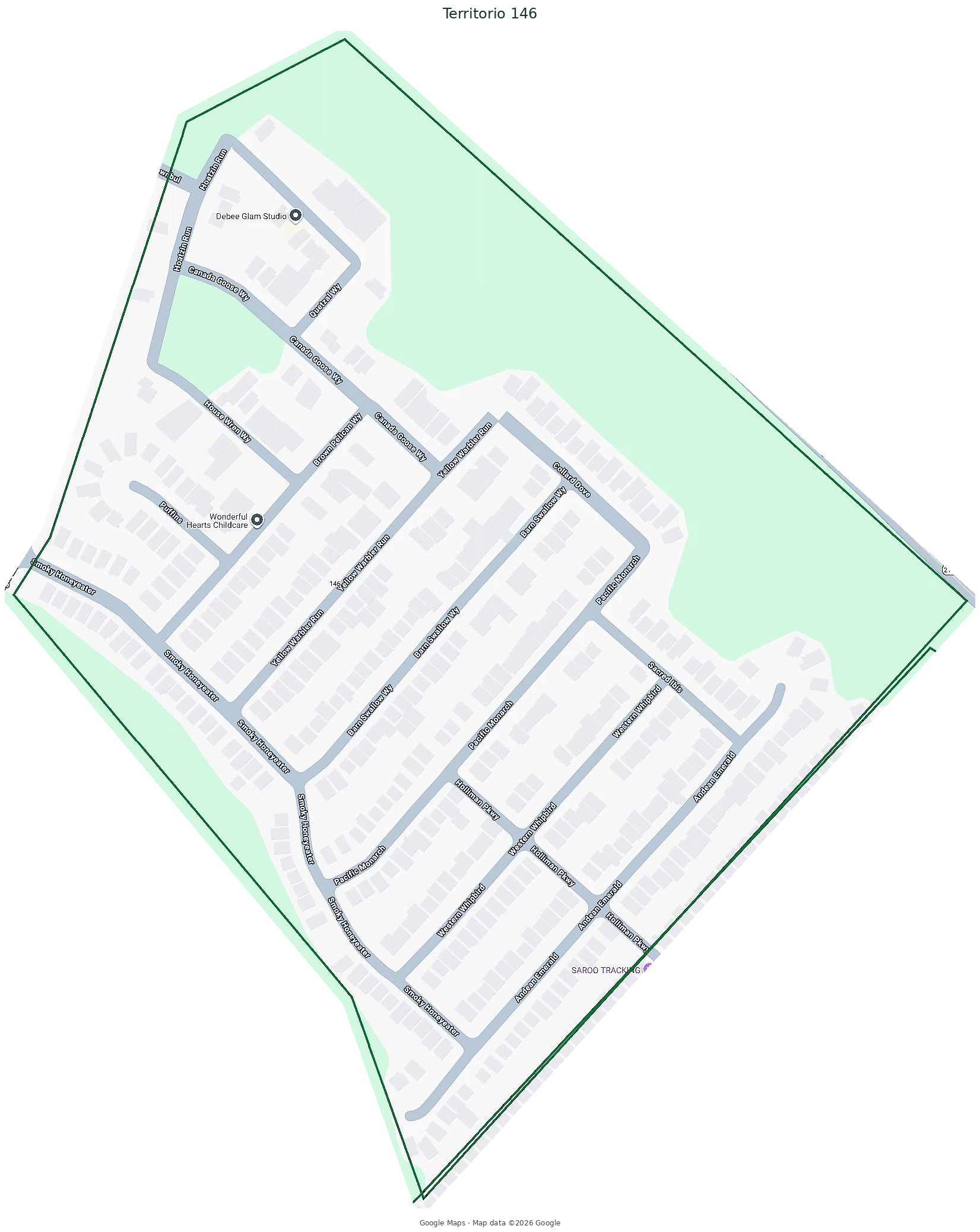 Mapa del Territorio 146