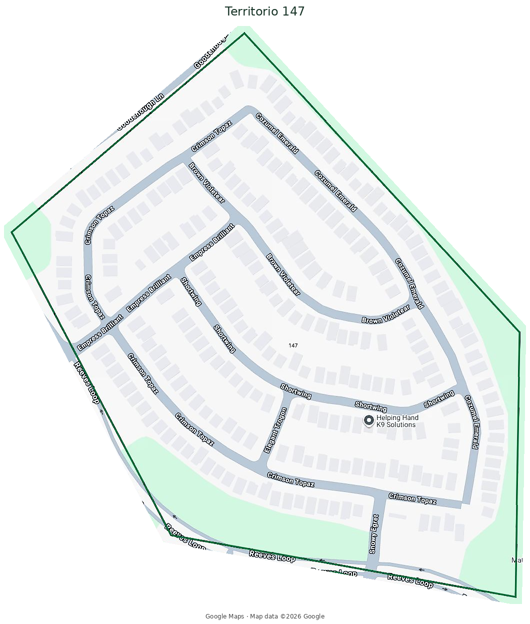 Mapa del Territorio 147