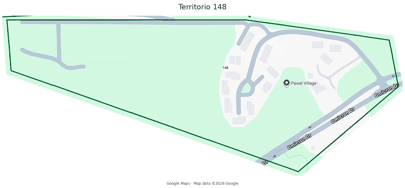 Mapa del Territorio 148