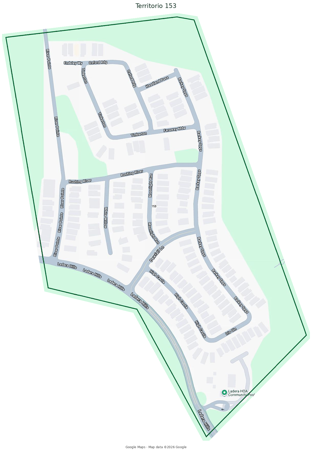 Mapa del Territorio 153