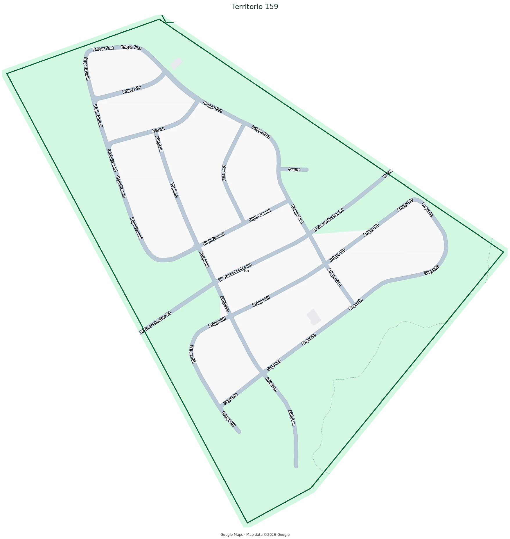 Mapa del Territorio 159