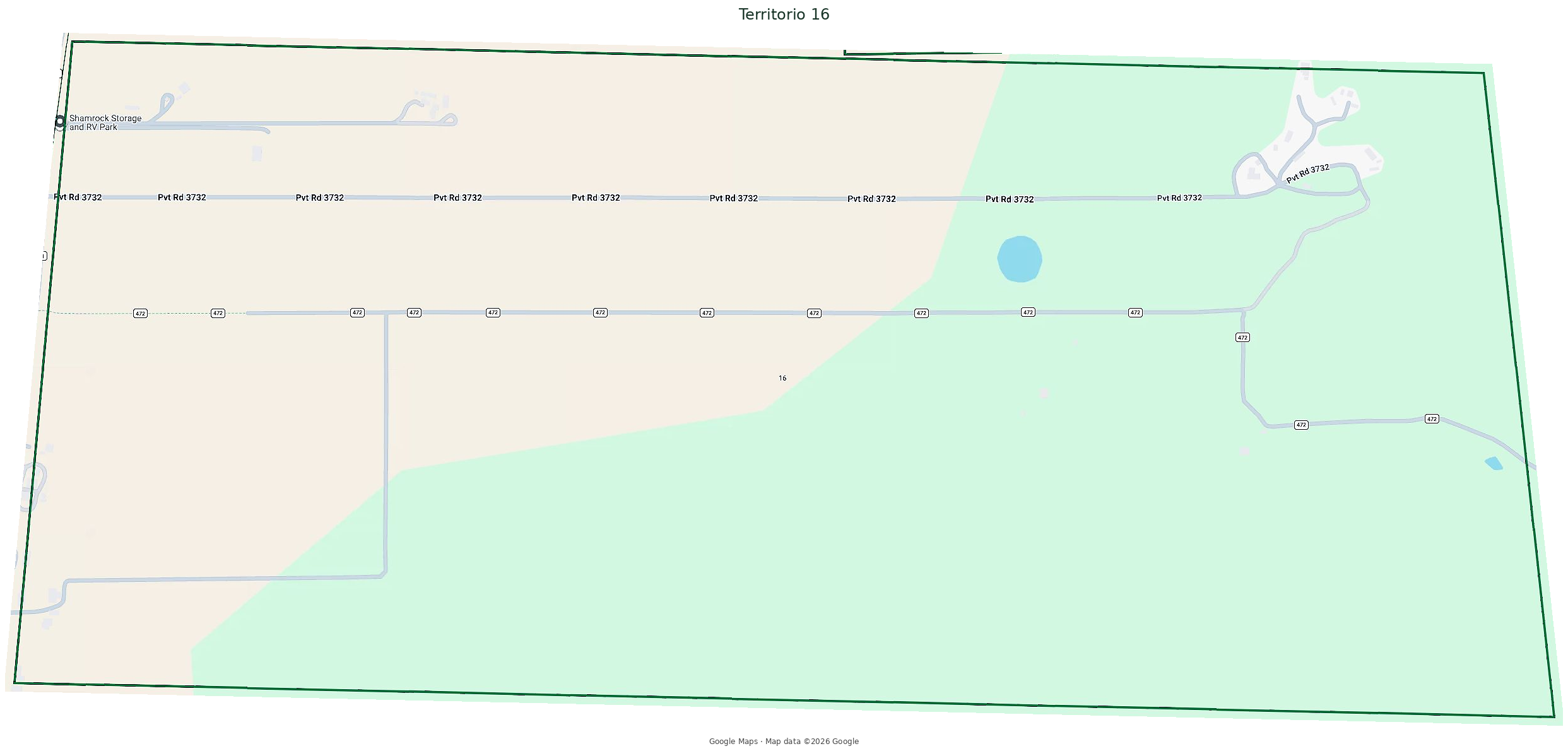 Mapa del Territorio 16