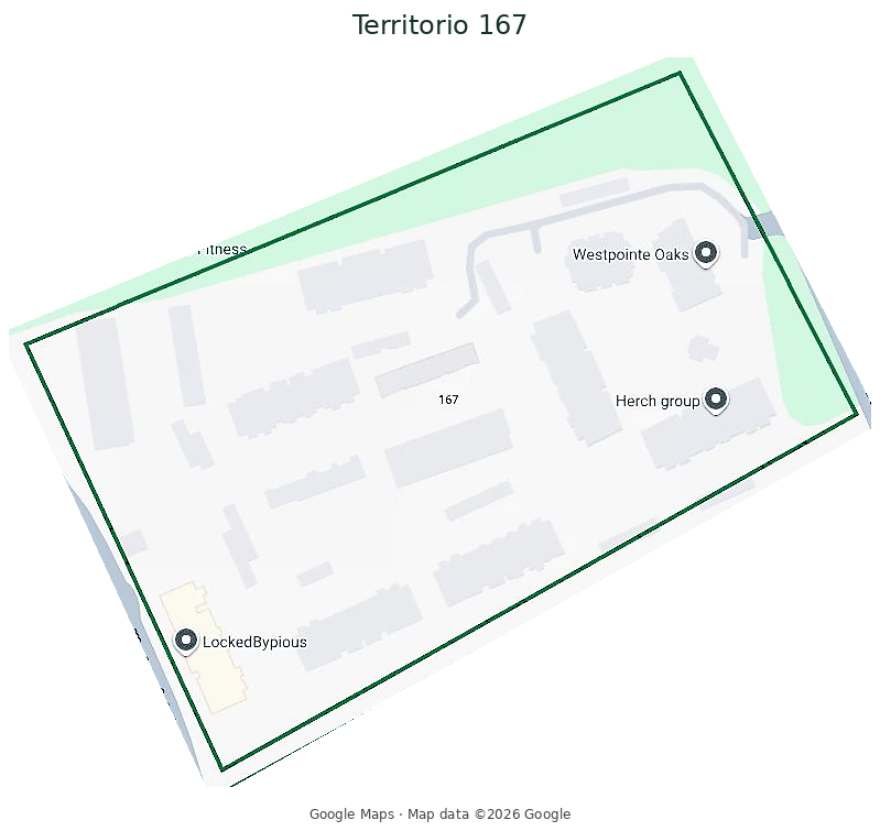 Mapa del Territorio 167