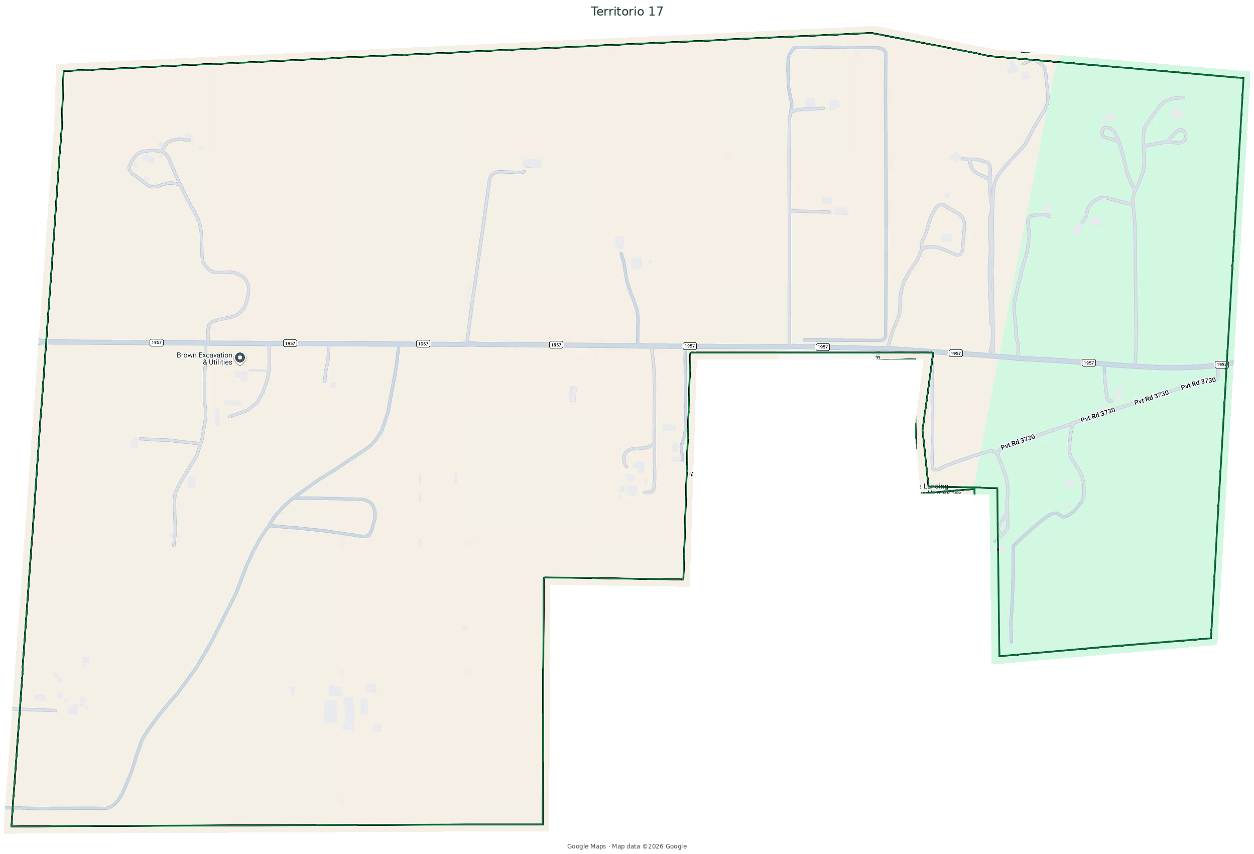 Mapa del Territorio 17