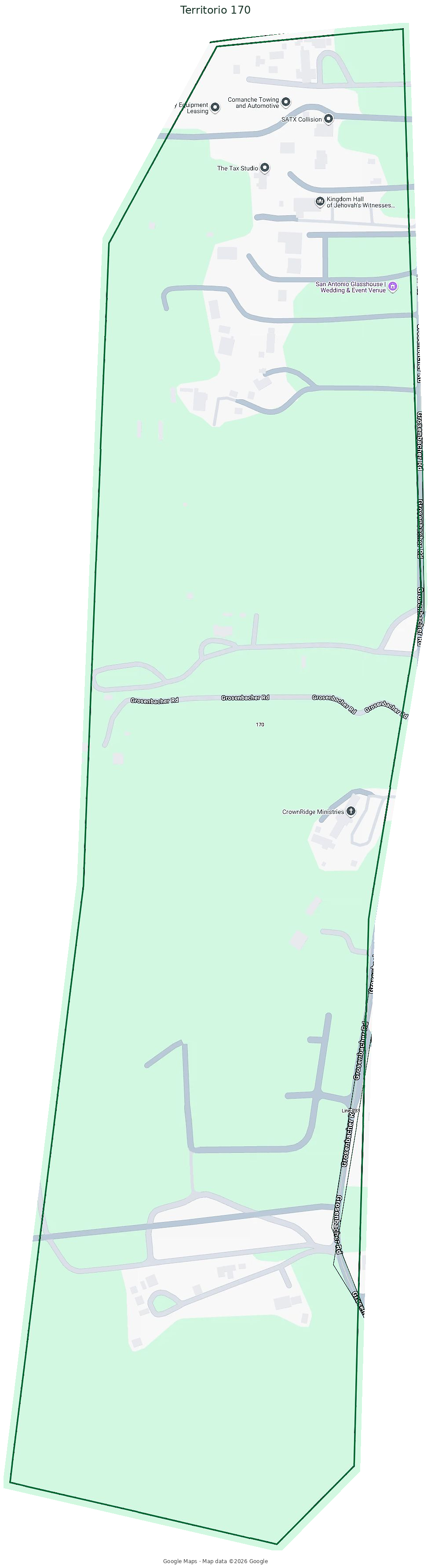 Mapa del Territorio 170