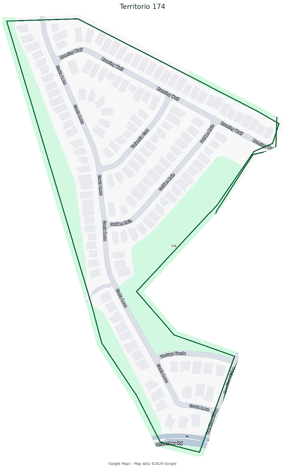Mapa del Territorio 174