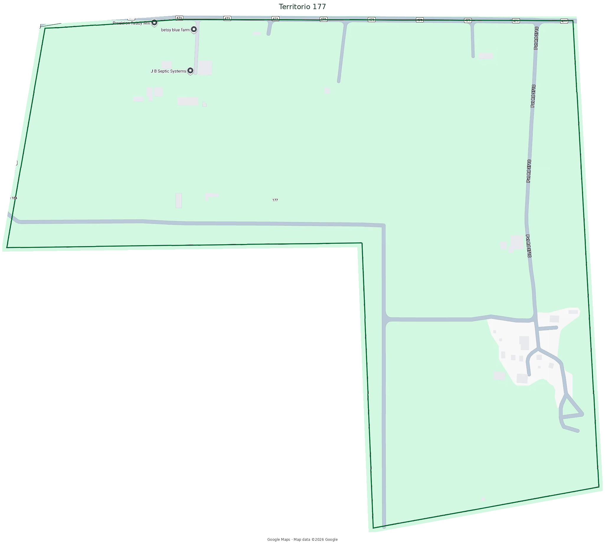 Mapa del Territorio 177
