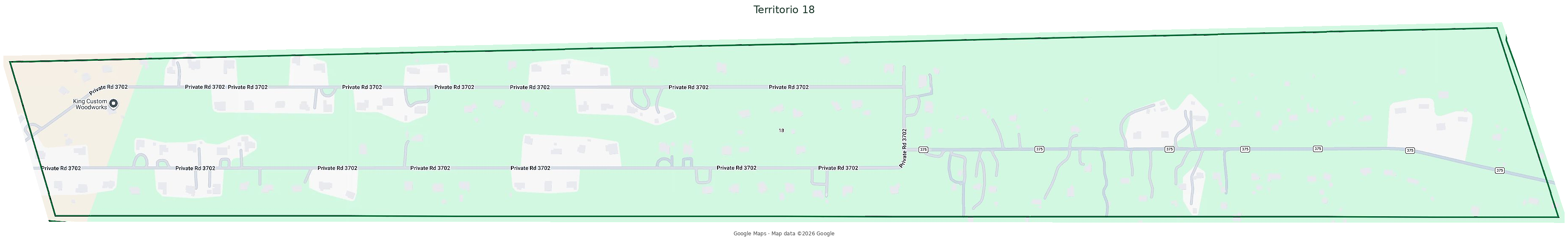 Mapa del Territorio 18