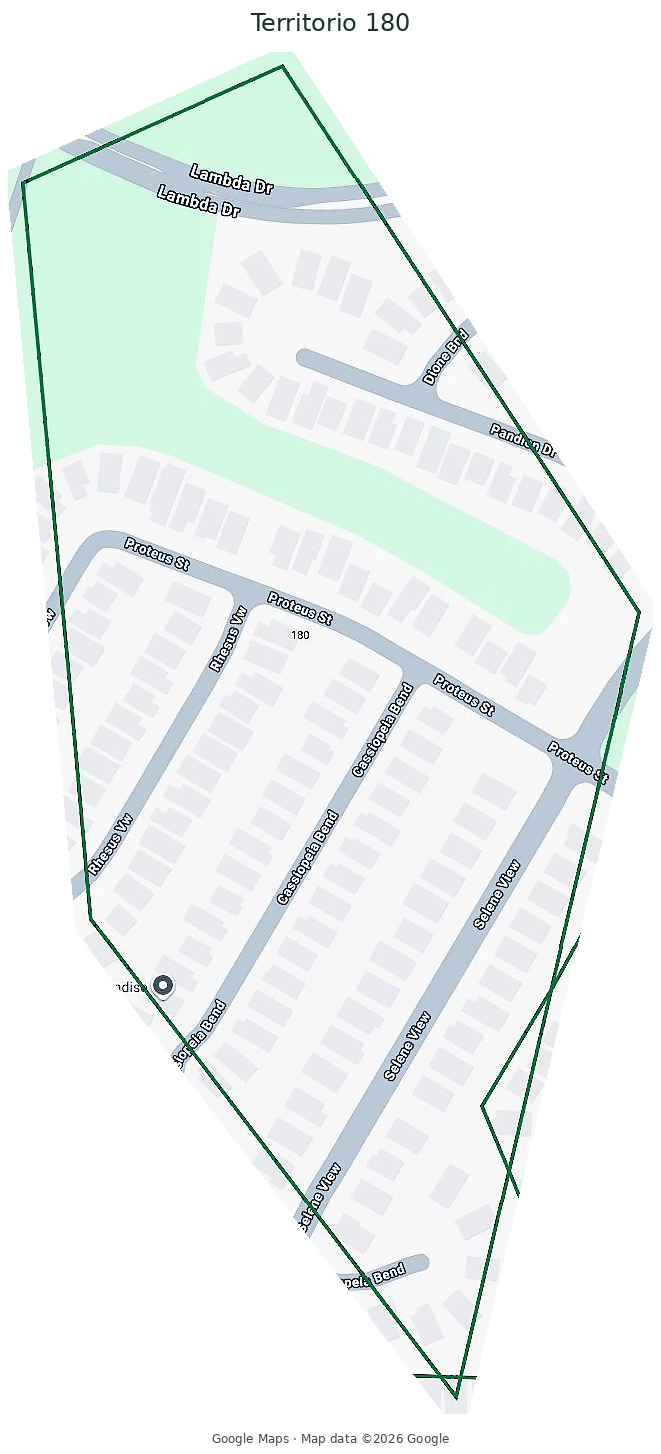 Mapa del Territorio 180