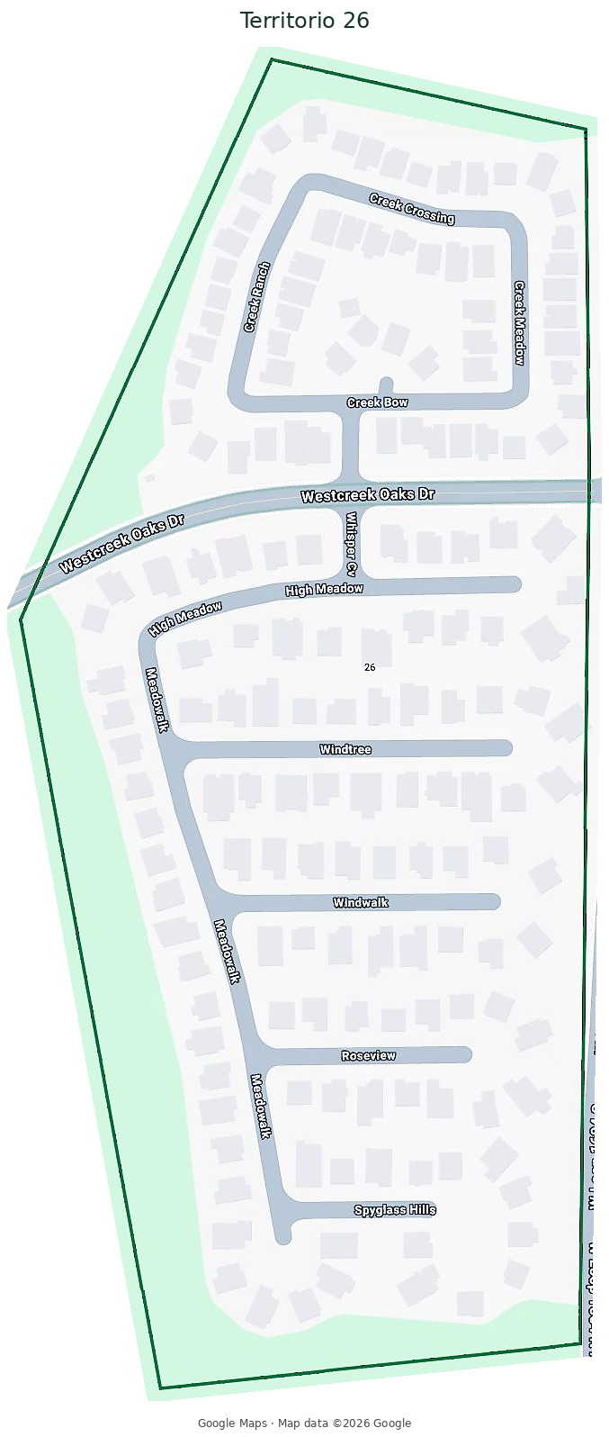 Mapa del Territorio 26