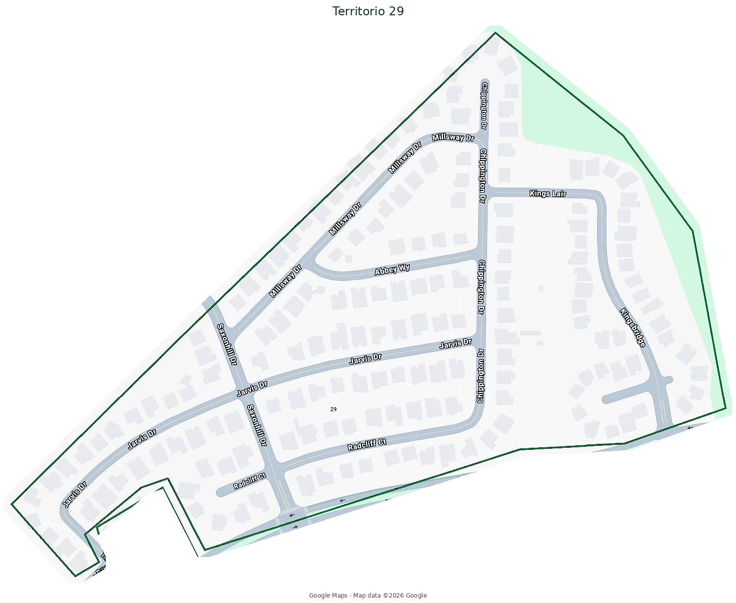 Mapa del Territorio 29