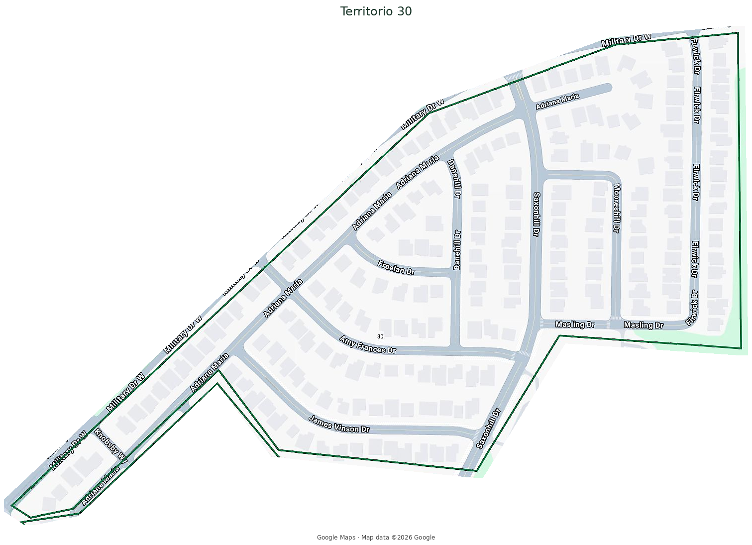 Mapa del Territorio 30