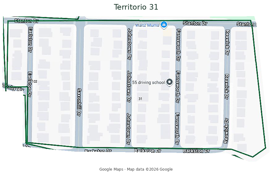 Mapa del Territorio 31