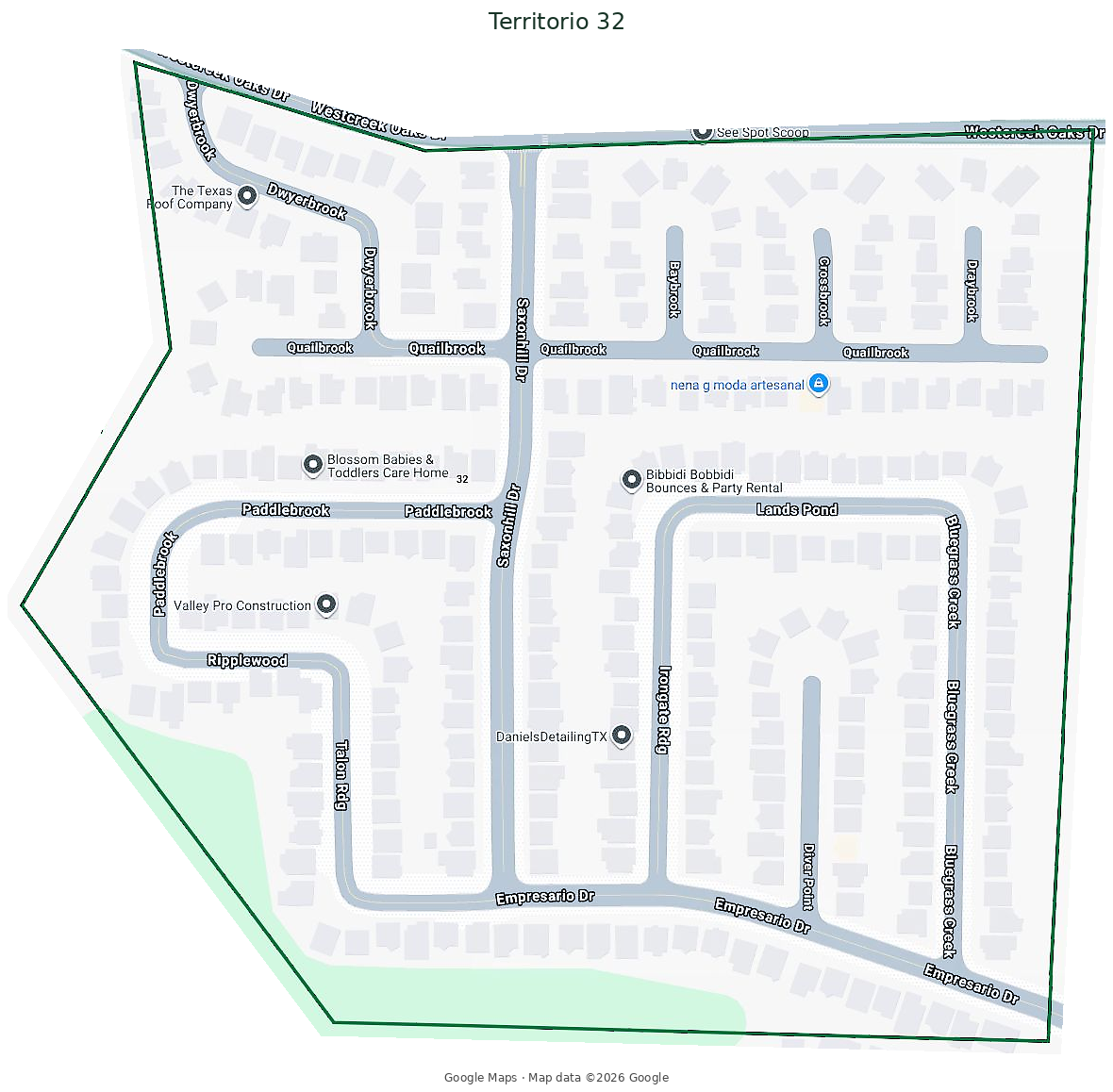 Mapa del Territorio 32