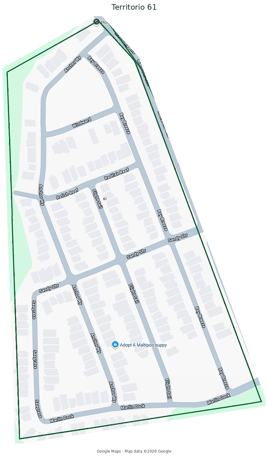 Mapa del Territorio 61