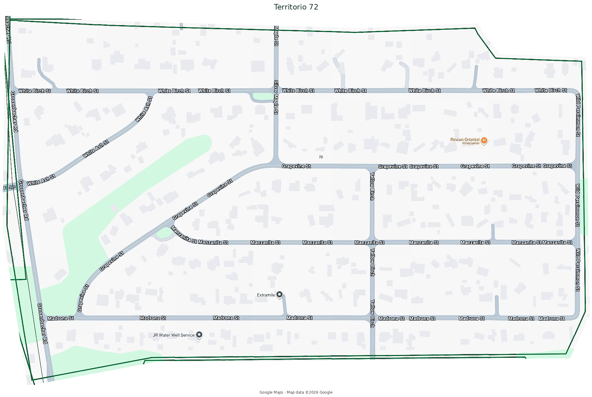 Mapa del Territorio 72