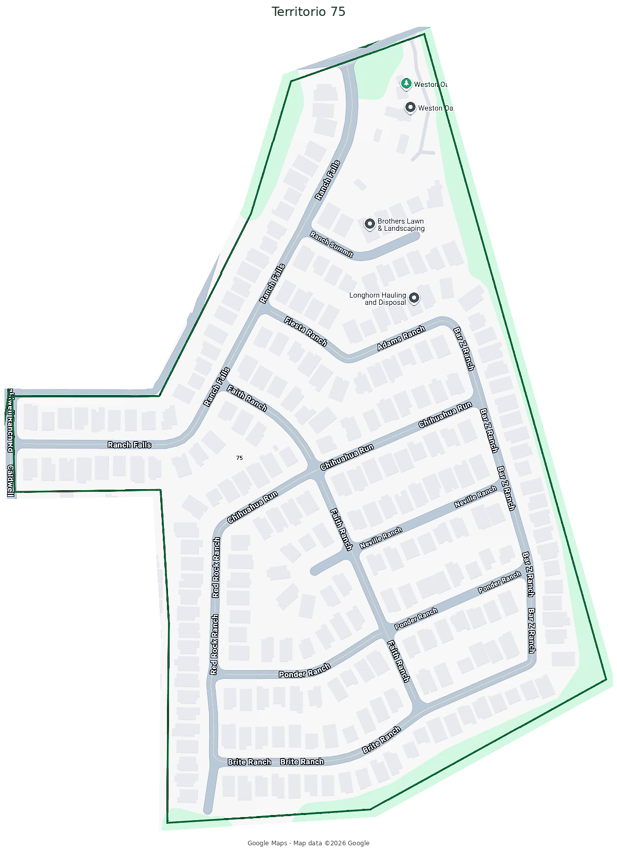 Mapa del Territorio 75