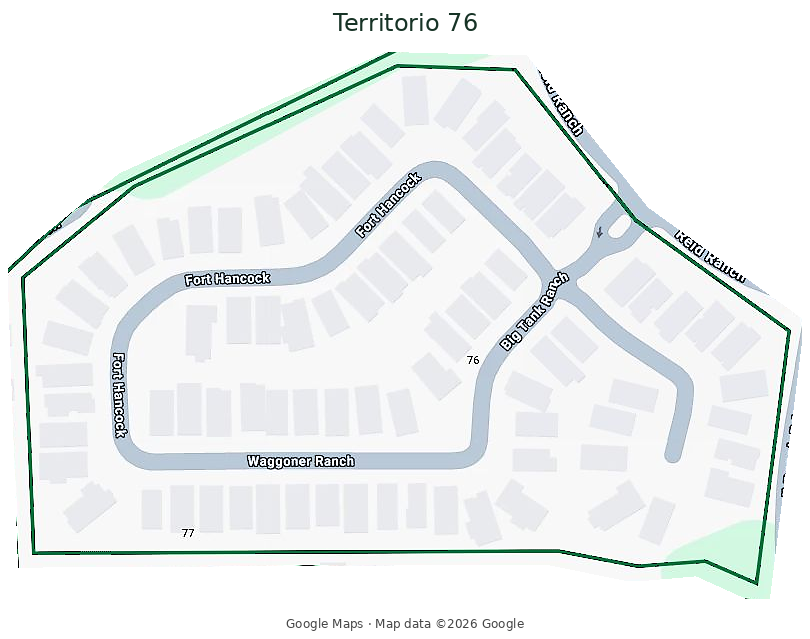 Mapa del Territorio 76
