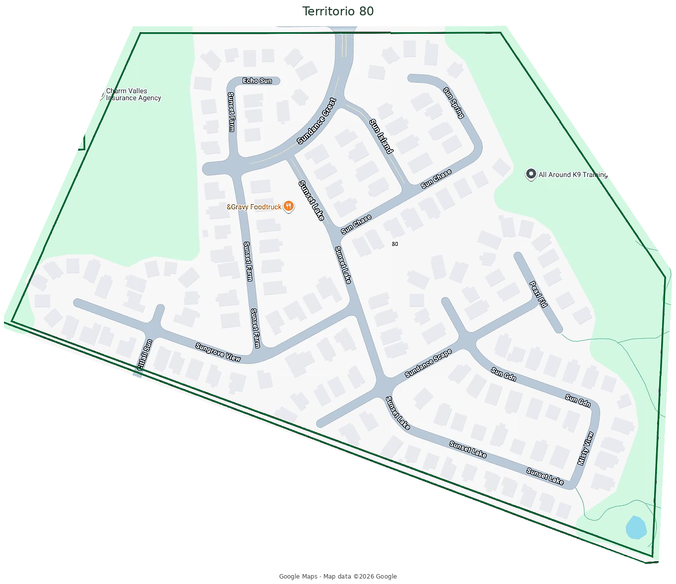 Mapa del Territorio 80