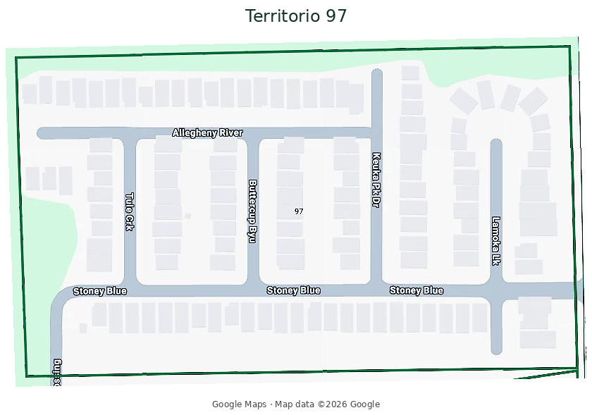 Mapa del Territorio 97