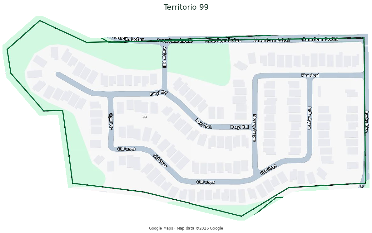 Mapa del Territorio 99